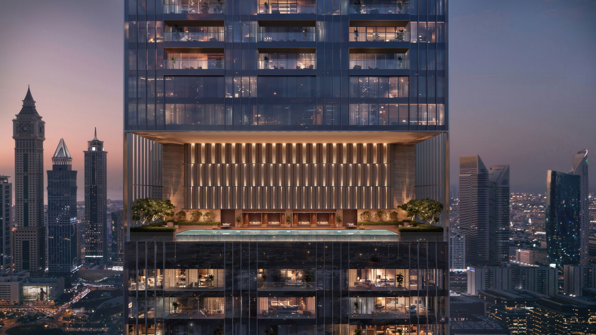 Jumeirah Residences Architecture