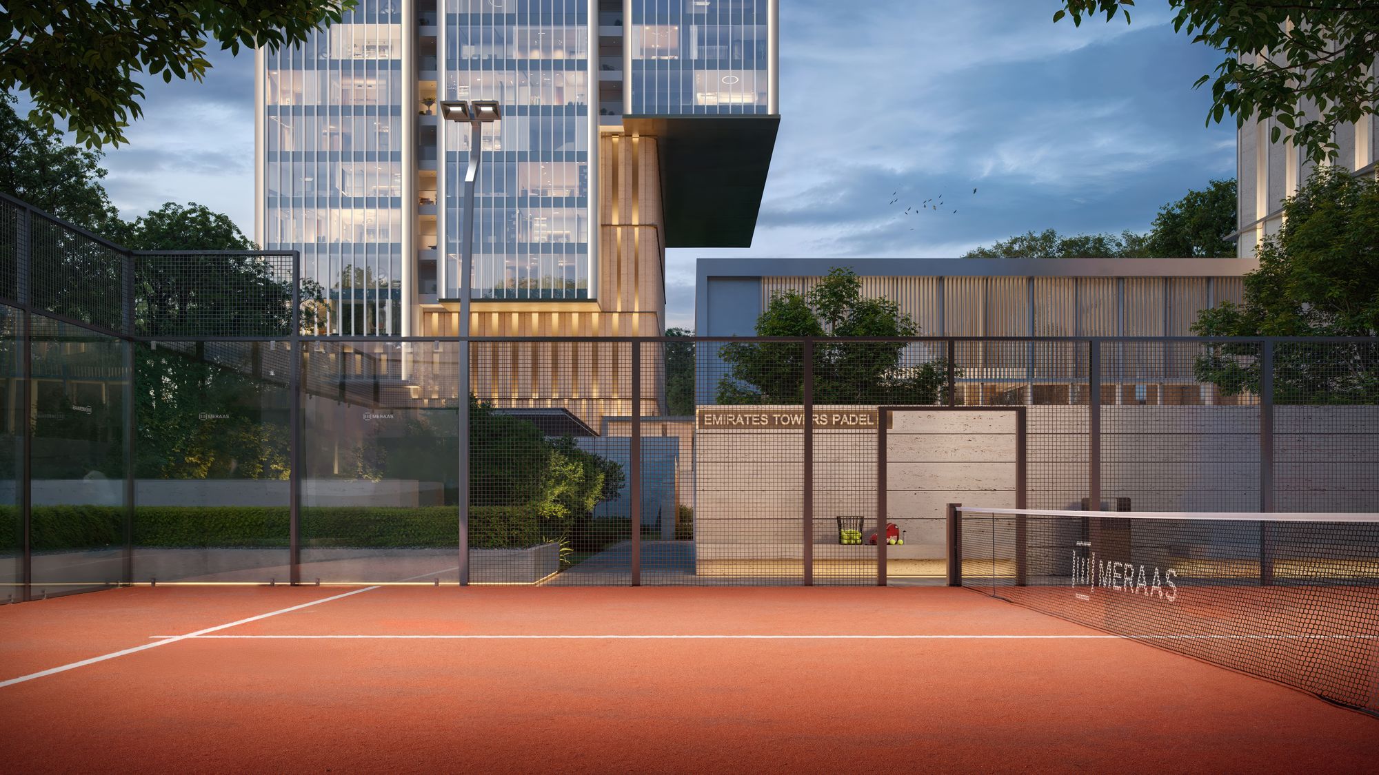 Jumeirah Residences Paddle Court