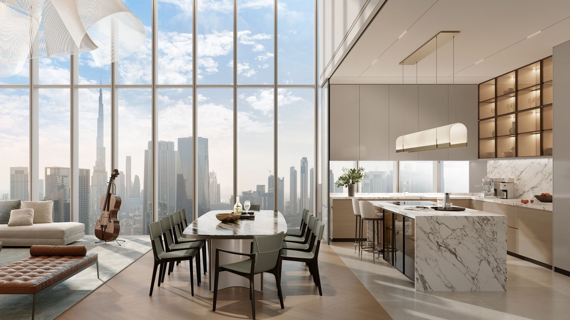 Jumeirah Residences Living Room