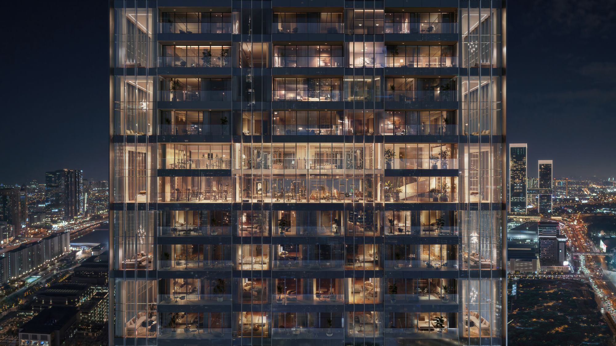Jumeirah Residences Location Map